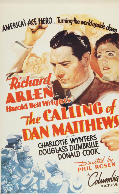 The Calling of Dan Matthews - Columbia - 1935